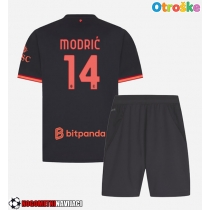 Otroške Nogometnih dresov AC Milan Luka Modric #14 Tretji 2026-27 Kratki rokavi (+ hlače)